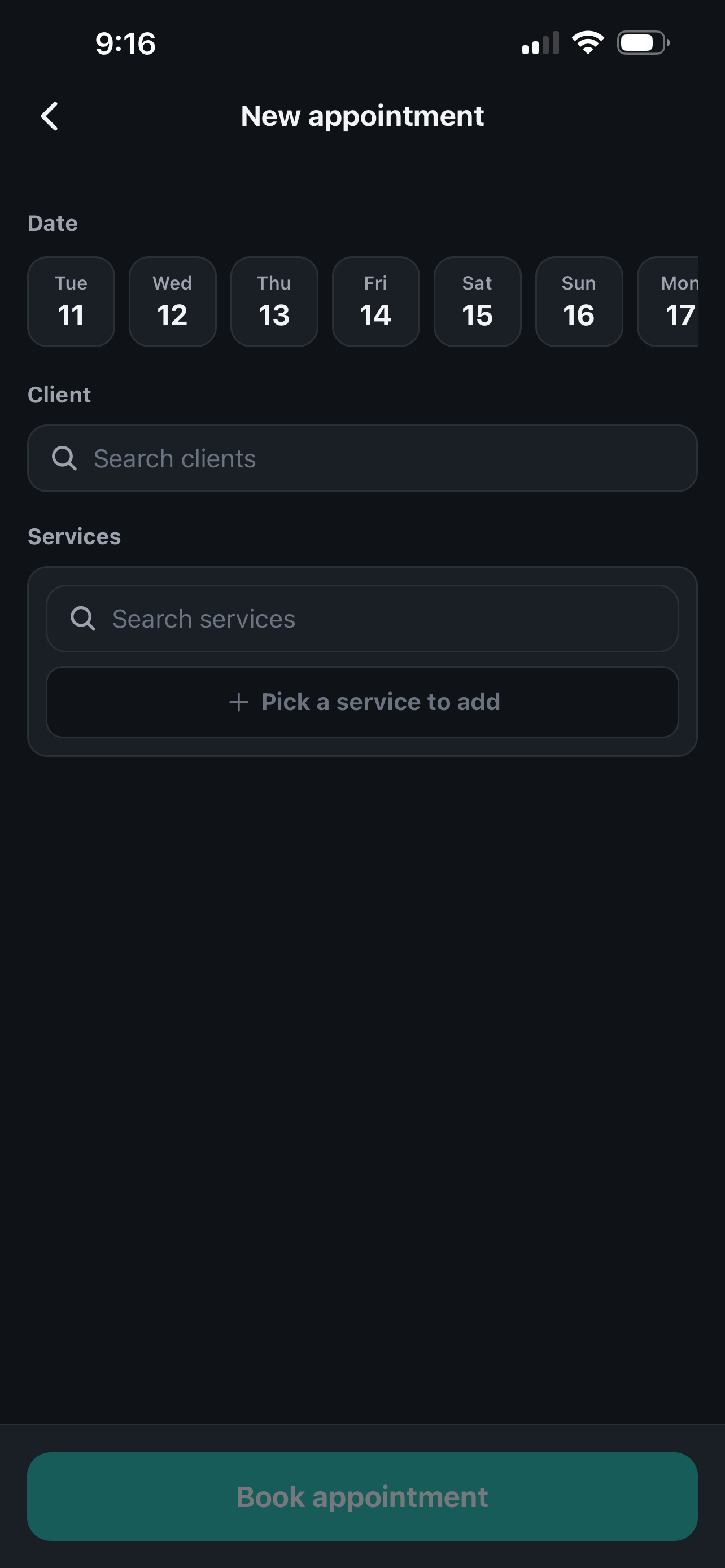BookWise - Booking Manager screenshot 2