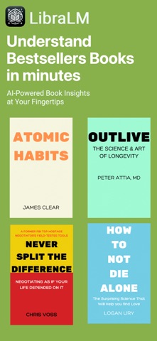 LibraLM: AI Book Insights iPhone screenshot