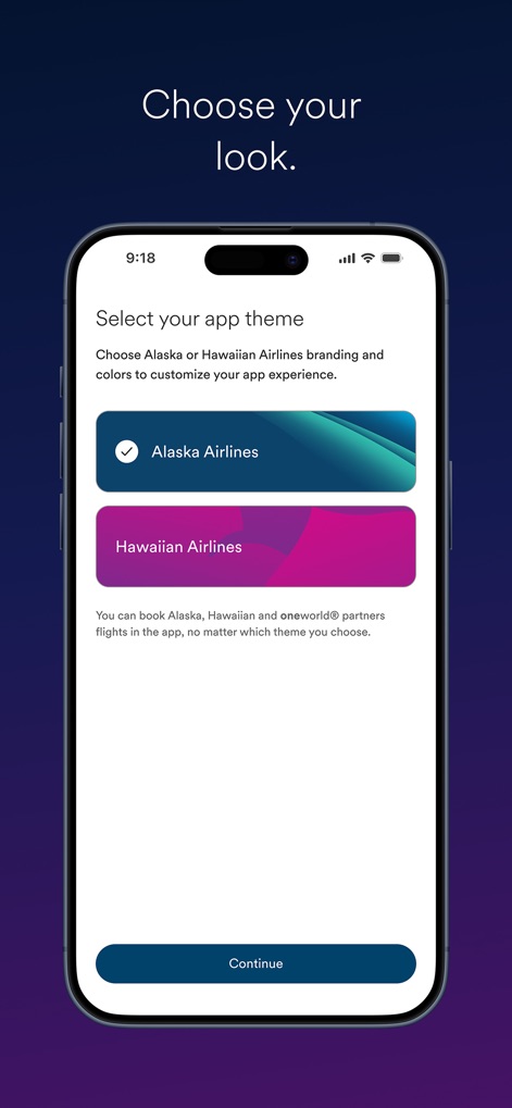Alaska Hawaiian - テーマを選んで