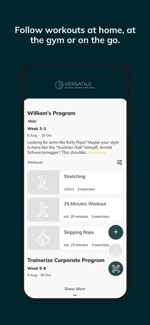 Versatile PT and Wellness screenshot 3
