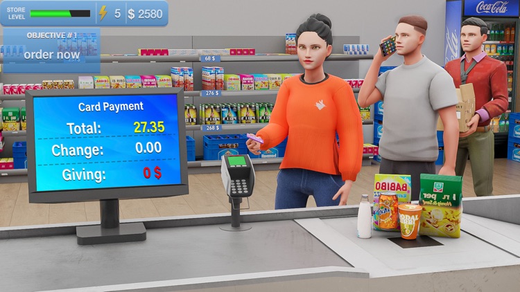 Cashier Supermarket Simulator