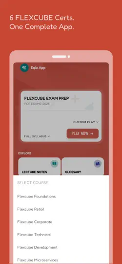 Flexcube Banking Prep: With AI iPhone Screenshot 2
