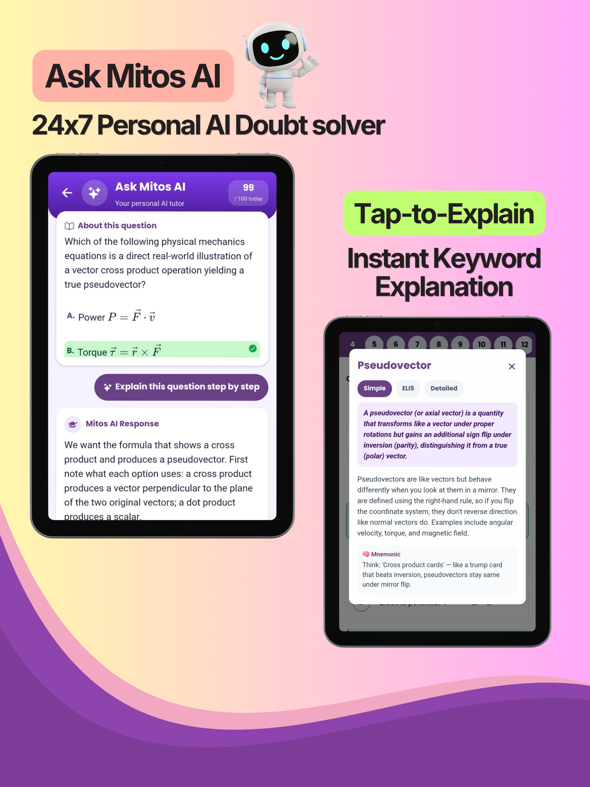 Mitos Learning NEET Prep App screenshot 9