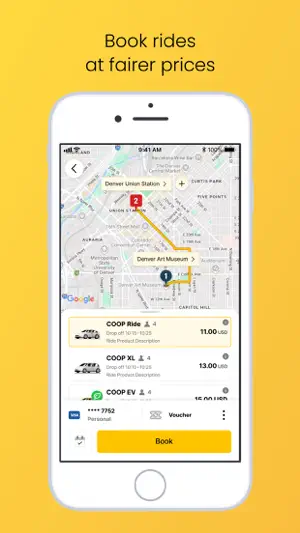 COOP Rideshare screenshot 3