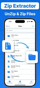 Zip & RAR Extractor - Unzip 7z screenshot #1 for iPhone