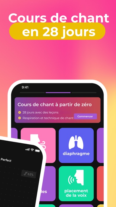 Screenshot #2 pour Vocaberry: Apprendre à chanter