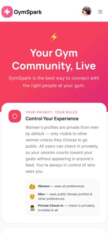 GymSpark Screenshot 3 of 10