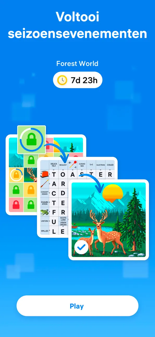 Crossword Master - Word Puzzle iOS Mod IPA screenshot 5 - iOS game interface
