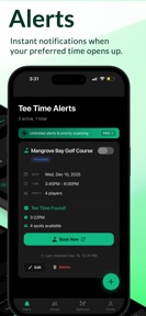 Tee Time Alert Pro screenshot