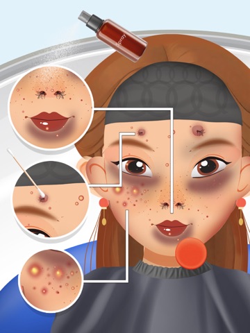 Makeup skincare ASMR Makeover iPad screenshot