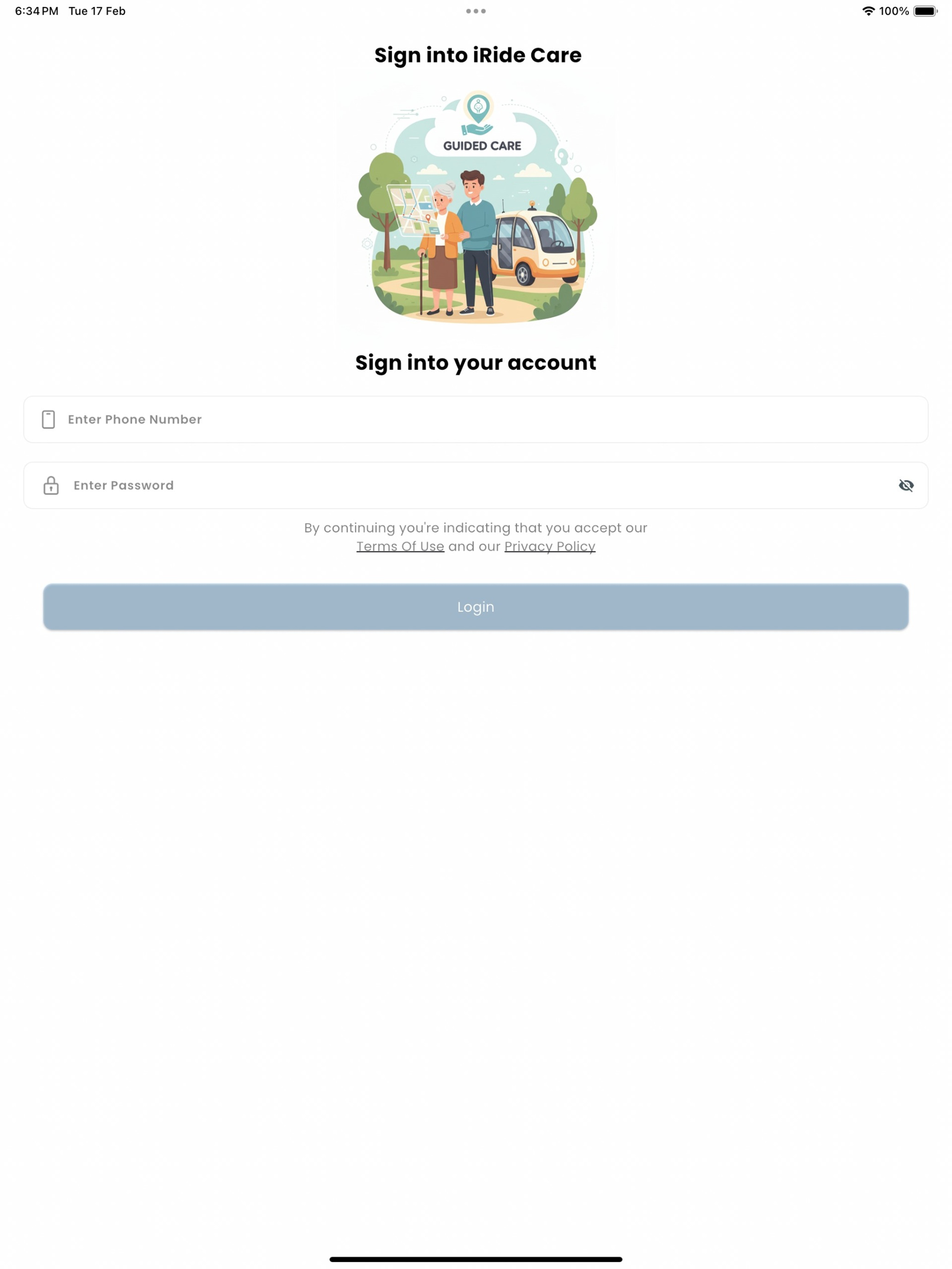iRide Care screenshot 4
