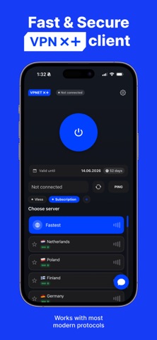 VPNET — Fast Proxy Client Screenshot 1 of 4