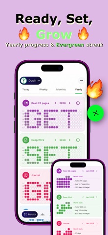 Dueit: AI-Deadlines & Habits iPhone screenshot