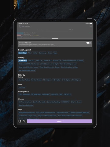 Softgoods iPad screenshot