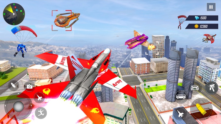 Multi Robot War Car Transform