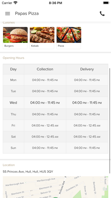 Screenshot #2 pour Papa's Pizza Hull