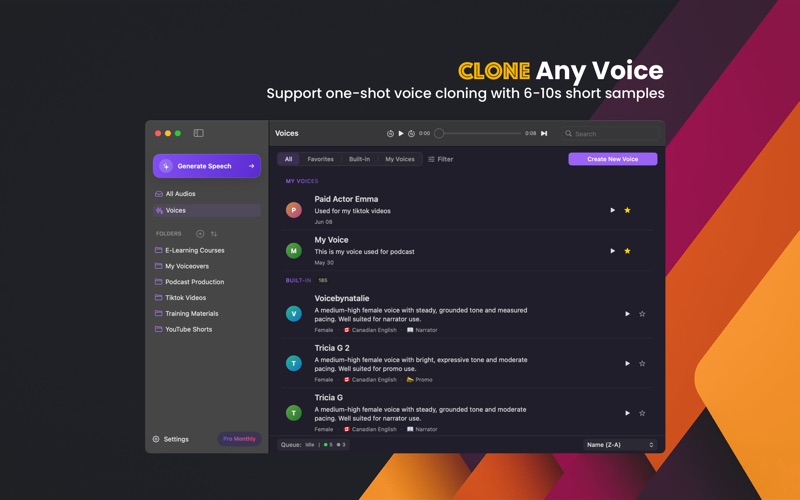 Spokio: Offline Text to Speech Screenshot 2