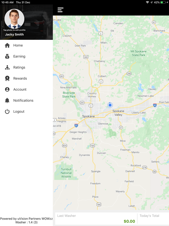 Wowzz - Partner and Associates iPad screenshot 1 - Utilities app