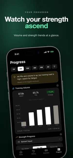 Everlift: Gym Workout Log screenshot 3