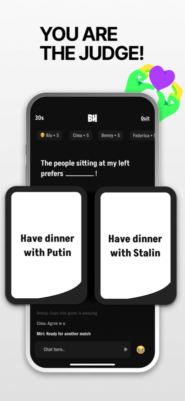 Black Humor - Cards Game screenshot 4