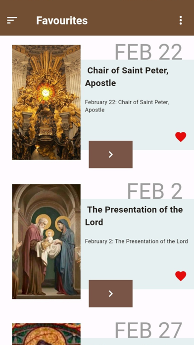 Daily Catholic Saints Screenshot