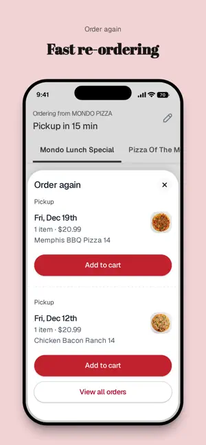 Mondo Pizza To Go screenshot 4