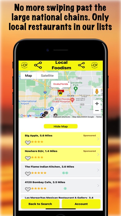 Local Foodism Screenshot