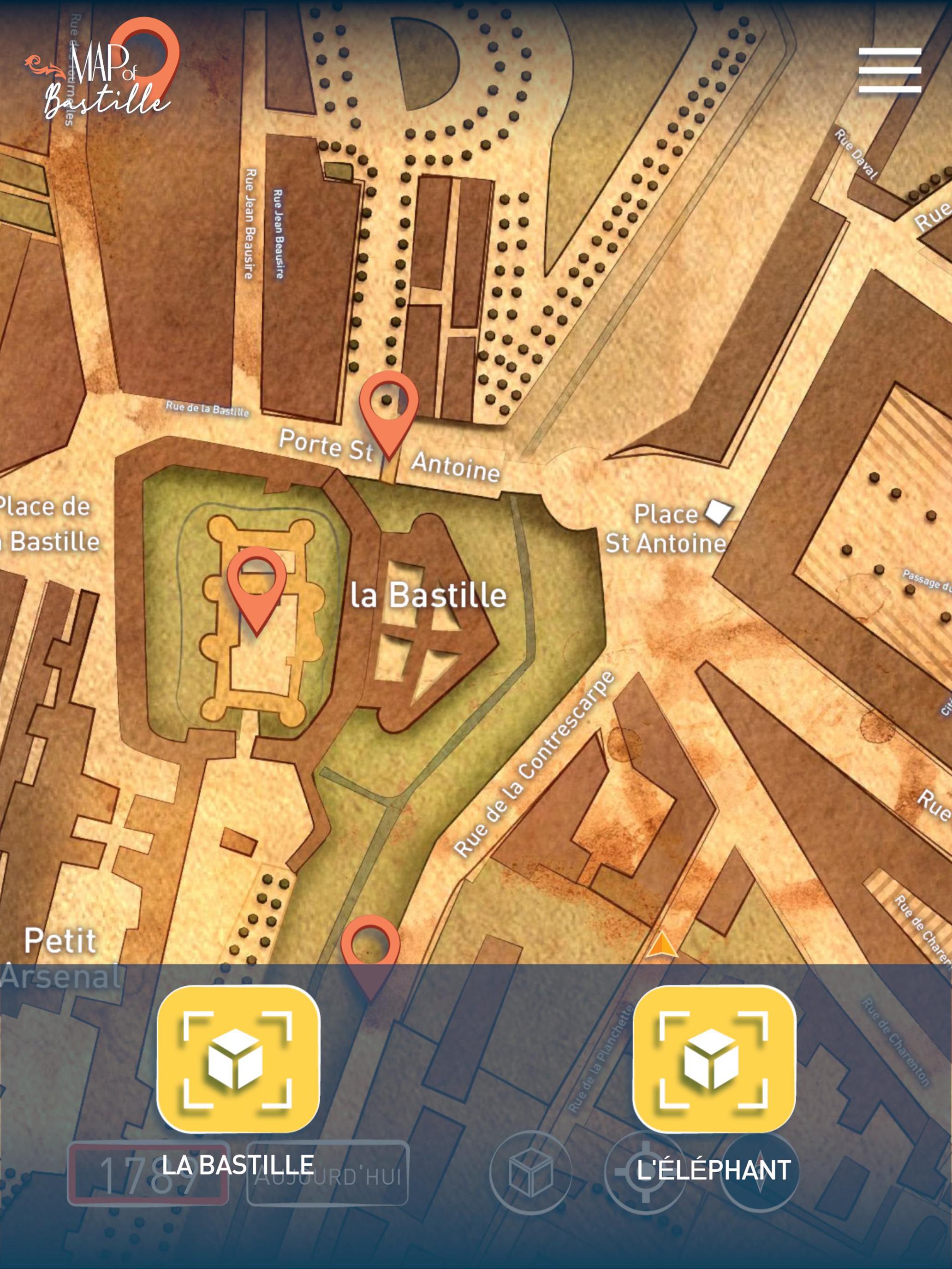 Map Of Bastille screenshot 8