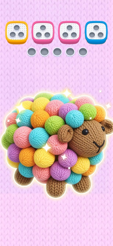 Wool Saga 3D: Juego de Ordenar screenshot 3