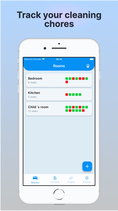 Natty: House Cleaning Schedule Screenshot