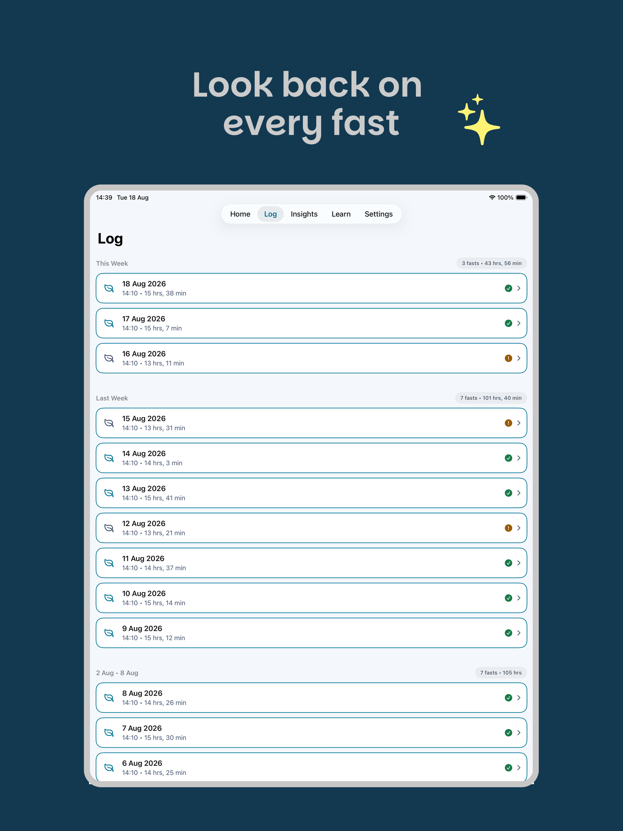FastSloth: Fasting Tracker screenshot 12