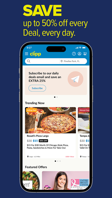 Clipp - Deals & Coupons Screenshot