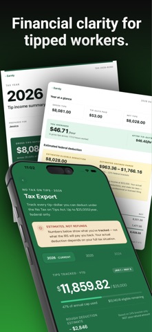 Earnly: Tip Tracker screenshot