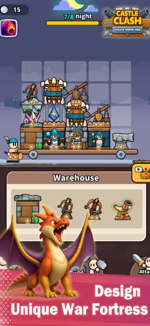 Castle Clash-Build & Merge War screenshot 3