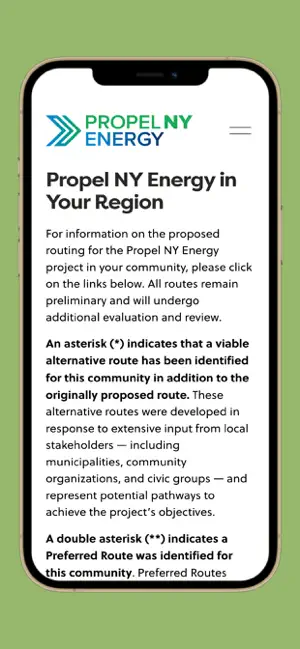 Propel NY Energy screenshot 1
