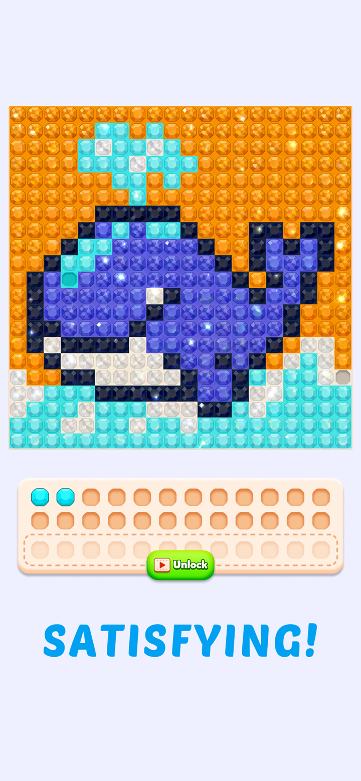 Jewel Coloring screenshot 3
