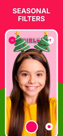 Kids selfie face filters Girly screenshot 9