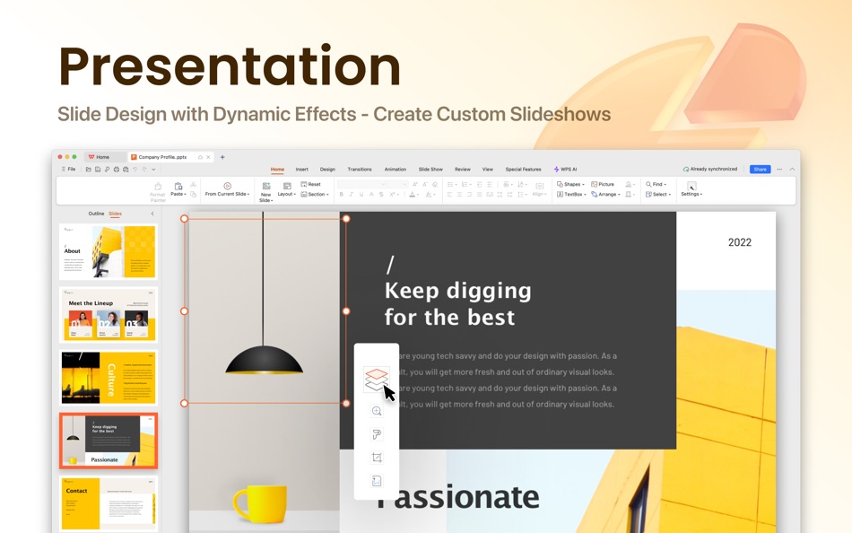 #6. WPS Office - PDF, Docs, Sheets (macOS) 由: KINGSOFT OFFICE SOFTWARE CORPORATION LIMITED