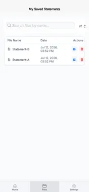 Billing Statement screenshot 9