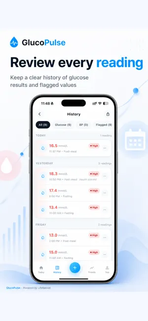 GlucoPulse - LifeBasket screenshot 4