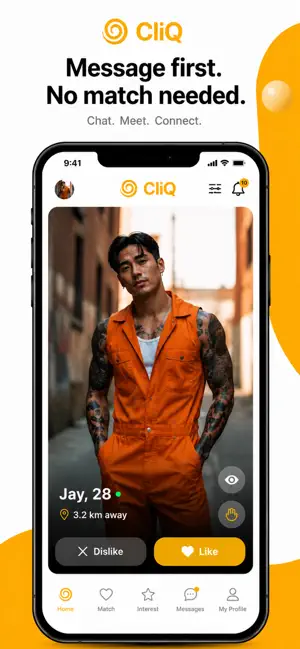 CliQ - Gay Dating, Chat & Meet screenshot 3