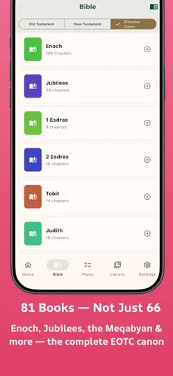 Bible Ethiopian iPhone Screenshot 3