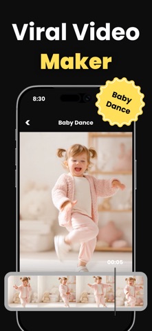 AI Photo & Video Maker Lumvio iPhone screenshot
