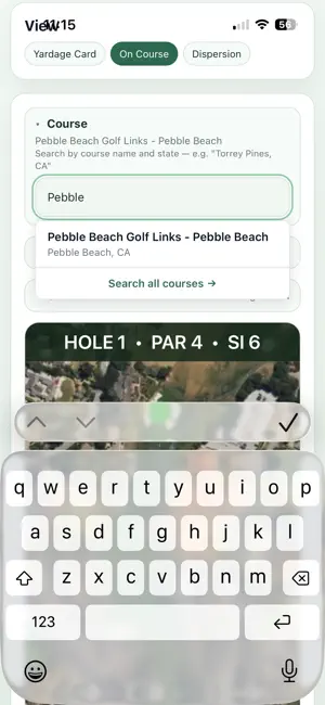 MyCaddie Golf screenshot 4