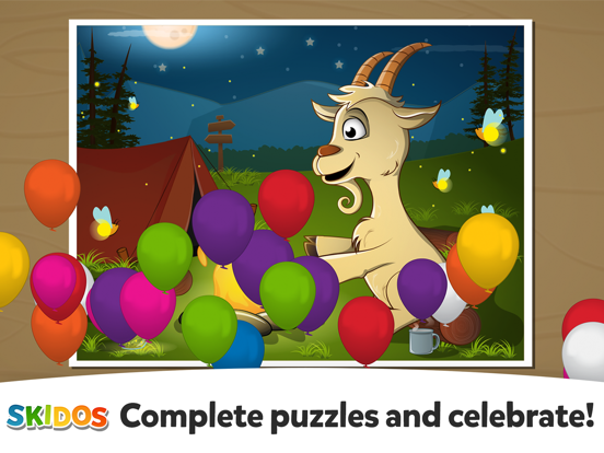 Puzzle Games for Toddlers! iPad screenshot 6 - Education app
