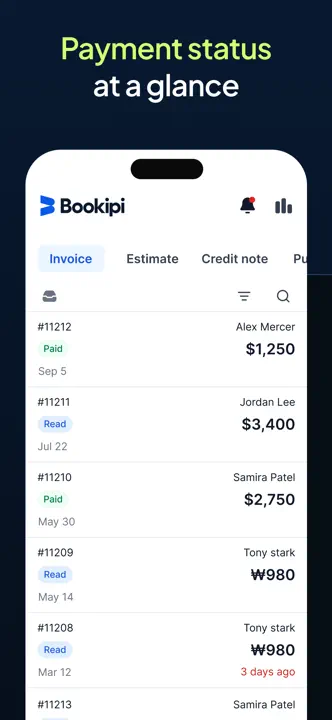 Invoice Maker & Estimate App screenshot 6 of 10