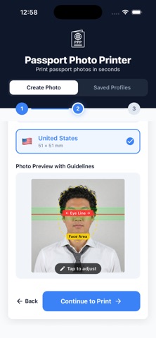 PPP - Passport Photo Printer screenshot