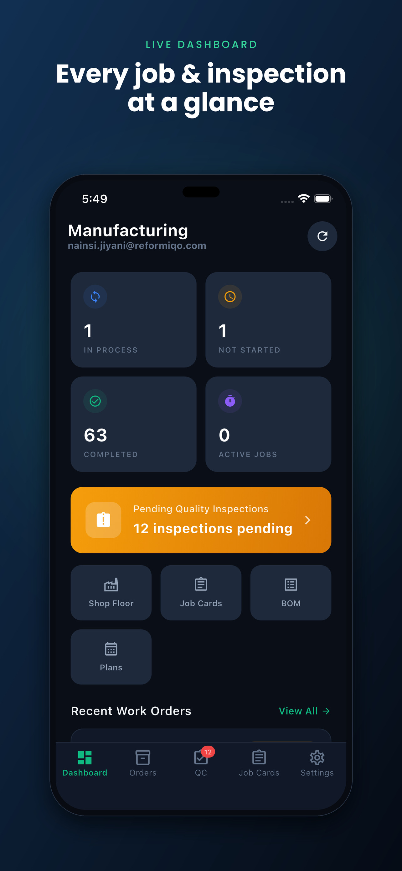 MFG Pro screenshot 4