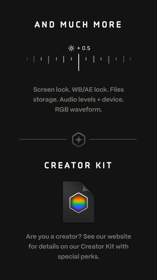 #6. Kino - Pro Video Camera (iOS) Por: Lux Optics Incorporated