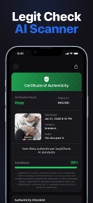 Legit Check: AI Fake Detector screenshot